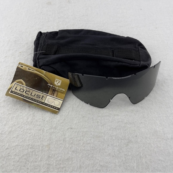 Revision Military Desert Locust Goggle System Replacment Smoke Lens - Picture 2 of 8